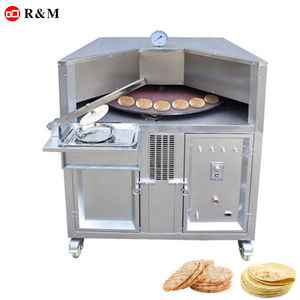 عالية الجودة التجارية الغاز البيتزا Naan صغيرة تندوري اللبناني <span class=keywords><strong>Manakish</strong></span> بيتا الخبز السيارات دوران ولدت Naan فرن خبز للبيع - Product Image 4