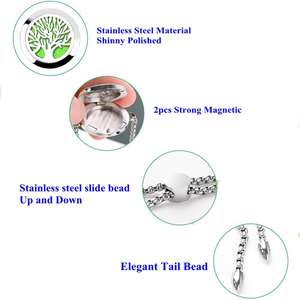 Bracelet diffuseur de parfum aromatique en acier inoxydable, bijou d'aromathérapie, médaillon diffuseur d'huiles essentielles, vente en gros, livraison gratuite - Product Image 3