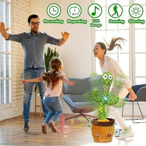 Juguete de Cactus que Imita la Voz con Luces, Canta y Repite <span class=keywords><strong>lo</strong></span> que Dices, Relleno de Algodón PP - Product Image 4