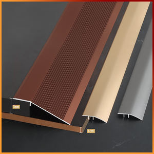 Foshan Fabricant produisant des bandes <span class=keywords><strong>de</strong></span> transition étanches Escalier en alliage d'aluminium Garnitures <span class=keywords><strong>de</strong></span> bord <span class=keywords><strong>de</strong></span> tapis <span class=keywords><strong>de</strong></span> sol en métal - Product Image 2
