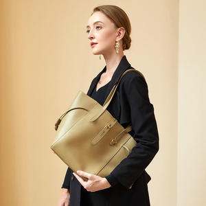 AndoBag - Bolso de Hombro de Cuero Vacuno Genuino para Mujer, Gran Capacidad, Multifuncional, Tipo Tote, Modelo 1859 - Product Image 4