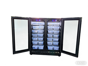 Incubadora para Reptiles con 2 Puertas de Vidrio, Protección de Temperatura Constante, Incubadora de Huevos de Serpiente y Lagarto de 180L - Product Image 2