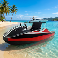 Mini kart aquatique haute vitesse, jet ski électrique personnalisé, bateau en matériau EPP, vitesse maximale de 52 km/h - Produit phare de l'usine chinoise