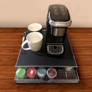 Nhà Bếp Bán Chạy Sắp Xếp 36 Cái Sắp Xếp Kim Loại K-cup Cà Phê <span class=keywords><strong>Pod</strong></span> Lưu Trữ Ngăn Kéo Cà Phê Capsule Chủ - Product Image 6