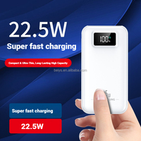 Nuevo PD Power Bank 10000mAh Tipo C Salida Cargador portátil de carga rápida Batería externa Powerbanks10000mah Salida USB dual