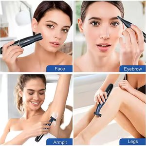 MaySmart F-25 Set Rasoio Elettrico 4-in-1 per <span class=keywords><strong>Uomo</strong></span> e Donna, Epilatore USB per Tutto il Corpo, Garanzia di 1 Anno per Paesi Anglofoni - Product Image 3