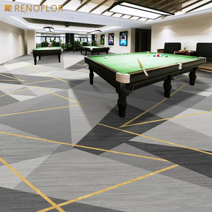 Tapete de Piso e Parede de Nylon com Design Moderno e Ecológico, Rolos de Carpete de Pile Loop para Escritórios Comerciais e Hotéis, Fabricado à Máquina - Product Image 5