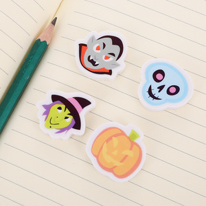 Phim hoạt hình Halloween thiết kế sáng tạo tẩy quà tặng cho trẻ em học sinh văn phòng phẩm gói tùy chỉnh bán số lượng lớn trở lại Trường Học cung cấp - Product Image 5