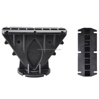 1.4 "guide d'ondes de gorge Tweeter Line Array haut-parleur klaxon conçu pour les pièces de système Audio professionnel diffuseur en plastique d'armoire vide
