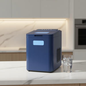 Máquina de Hielo Automática PsZ6D para el Hogar, Capacidad de 12 kg por Día, Hielo en Forma de Bala, Carcasa de Acero Inoxidable, Uso Doméstico Eléctrico - Product Image 2