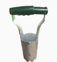 Outil de repiquage en acier inoxydable pour jardin, perforateur de trous pour semis de légumes, fleurs et plantes agricoles