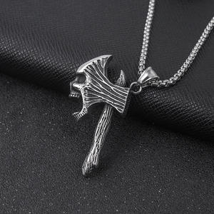 Cadena de acero inoxidable collar de hexagrama de doble cara colgante Hiphop estudiantes pareja colgante hombres y mujeres COLLAR COLGANTE - Product Image 2