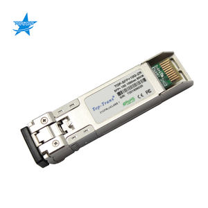 โมดูลรับส่งสัญญาณแสง SFP+ แบบมัลติเรต Finisar FTLX1871M3BCL แท้ 10Gb/s, 80 กม. <span class=keywords><strong>ZR</strong></span> SMF 1550nm - Product Image 1