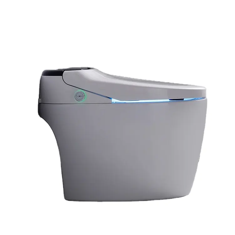Sensore di piede intelligente elettrico automatico lavaggio di alta classe tankless smart toilet sanitari wc bagno bagno