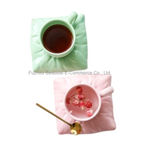 ชุดแก้วคาปูชิโน่และจานรอง200มล.,สำหรับเครื่องดื่มกาแฟสูตรพิเศษลาเต้คาเฟ่มอคค่าและหมอนชาแก้วมักดีไซน์ถ้วยชา - Product Image 2