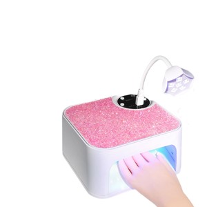 Lampe à ongles multifonctionnelle transfrontalière à brancher, haute puissance, double main, <span class=keywords><strong>UV</strong></span>/LED, rotation à 360°, 6 LED, chargement USB, incrustation de diamants - Product Image 5