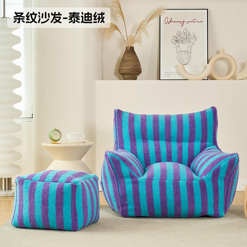 Lake Blue [รองเท้าสลิปออนทรงสี่เหลี่ยมเดี่ยว]