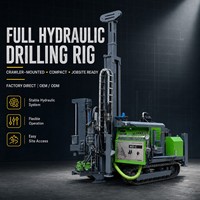 Plataforma de Perforación Hidráulica WD-C1000, Máquina Perforadora de Núcleos con Cable, 1000 m de Profundidad, para Exploración Geológica
