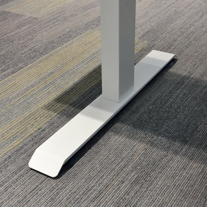 Jinying Muebles Escritorio de pie eléctrico Altura ajustable Melamina Laminado L Forma Mesa ejecutiva - Product Image 4