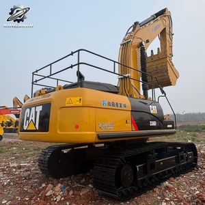 Excavadora de cadenas CAT336D2L usada, 36 toneladas, cucharón de 2.4m³, marca original japonesa, excavadora grande para construcción, pocas horas, buen estado. - Product Image 2