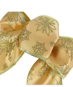 Hot Selling Kerst Strik Scene Decoratie Lint Cadeau Bloem Geschenkdoos Accessoires Handgemaakte Diy Bow