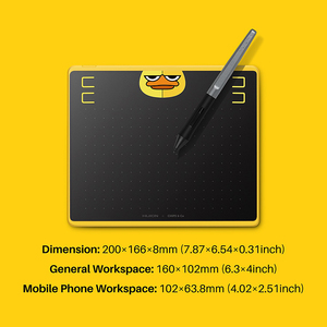 Tablette graphique à stylet <span class=keywords><strong>Huion</strong></span> HS64 édition spéciale, 8192 niveaux de pression, stylet sans batterie, dessin de bande dessinée, stylet graphique - Product Image 3