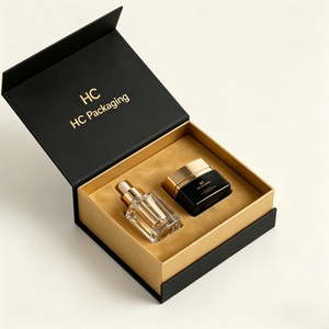 Luxury Beauty Packaging Magnetic Collapsible Box Custom Branding Premium Cosmetic Gift Solution Sustainable Material Packaging - Product Image 1