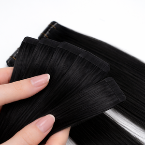 เทปต่อ<span class=keywords><strong>ผม</strong></span>ตรงไร้รอยต่อ สีดำธรรมชาติ <span class=keywords><strong>ผม</strong></span>แท้แบบเรมี่ สำหรับใช้ในร้านเสริม<span class=keywords><strong>สวย</strong></span> - Product Image 5