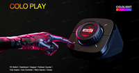 Control de escritorio Cyberpunk Controller Teclados Cololight Steam Deck One Touch Boot 16 millones de colores RGB Base de aleación de zinc Gaming