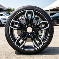 Nuevas Llantas de Aleación de 16-24 Pulgadas 18x8 19x8.5, Diámetro Central 74.1mm, 5 Orificios 5x120, Diseño Multirradio, Color Negro, para las Series X3/X4/X5/3/5/7