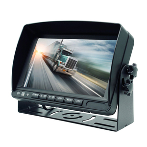 AlwayCare DP230-5 7-Inch TFT Four-Segment OLED/LCD 800x480 HD PAL/NTSC Automatic Conversion Rear View Car Monitor USB Tf - Product Image 1