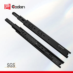 Corredera de Cajón Moderna con Rodamiento de Bolas, <span class=keywords><strong>Cierre</strong></span> Suave, 20 Pulgadas, 400 mm, Extensión Completa, Telescópica - Product Image 1