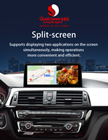 Sistema Android Snapdragon 685 de 10.25 Pulgadas con Dsp Wifi Bt Gps Navi para Bmw F30 F31 F32 F33 F34 F46 2013-2017 NBT Unidad Principal de Video para Auto