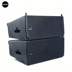 Altavoz de Línea de Doble Potencia 910LA, Sistema de Sonido Activo Profesional para Escenarios, Altavoces Profesionales para Exteriores - Product Image 1