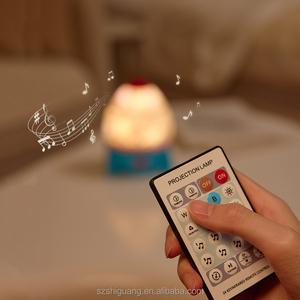 Tên Lửa Chiếu Đèn USB Có Thể Sạc Lại Đèn Ban Đêm Xoay Chiếu Nursery Ánh Sáng Với Điều Khiển Từ Xa Mờ Chức Năng Cho Trẻ Em - Product Image 4