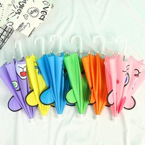Parapluie droit super mini 3D stéréo pour enfants, motif oreilles d'animaux de dessin animé mignon, cadeau publicitaire pour la rentrée scolaire, vente en gros - Product Image 2