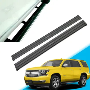 Black 2 Year Warranty Six Bracket Automatic Retractable Power Side Step Electric Running Boards for Chevrolet Chevy Tahoe