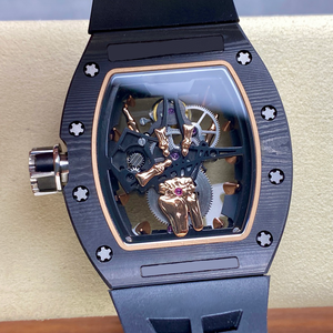 Montre mécanique tendance avec un design squeletté et une finition de haute qualité. - Product Image 6