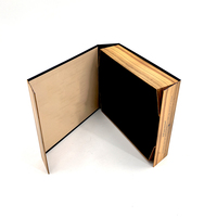 Boîte cadeau de luxe sur mesure de style livre avec fermeture magnétique, matériaux recyclés, logo personnalisé, lamination mate, ensemble cosmétique, cadre photo