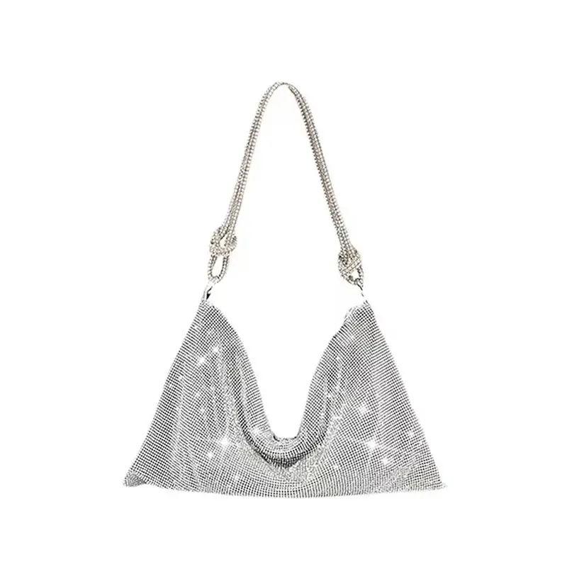 Rhinestone Shoulder Bag Bling Bling Purse Party Shiny Clutch Evening Bag Crystals Sparkly Clutch Handbag 2022 Luxury For women