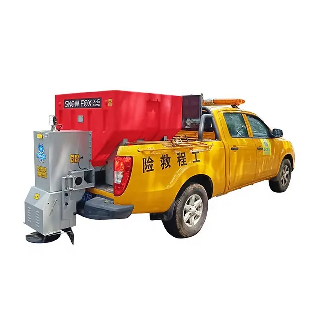 Заводской поставщик, зимняя дорожная машина для удаления льда и снега, распределитель плавильного агента, XHS-10000