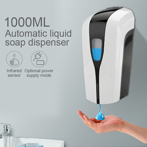 Dispenser <span class=keywords><strong>Automatico</strong></span> di Sapone Liquido da Parete 1000 ml, Erogatore di Schiuma Senza Contatto per Supermercati e Hotel - Product Image 4
