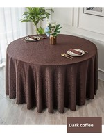 Nappe géométrique jacquard teinte en fil, 100 % polyester, anti-taches, lavable, réutilisable, pour hôtel, banquet, restaurant, taille personnalisée LIVEN