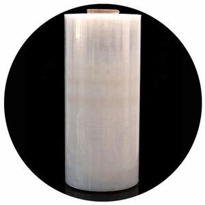 Film étirable transparent en plastique souple résistant à l'humidité pour l'emballage de paniers et de cadeaux - Product Image 1