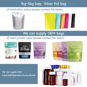 100% reines hydrolysiertes marines Kollagen Peptid Meeresfisch-Kollagen pulver Mit Hyaluronsäure-Kollagenpulver-Beutel - Product Image 4