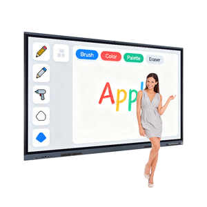 55 65 75 85 86 98 110 Inch Pen Finger Touch Screen Interactive Whiteboard Flat Panel for Schools Teaching Digital Smart <strong>Boards</strong> - Product Image 1