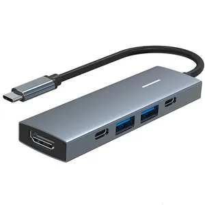 Laptop USB C Splitter 12 in 1 Expansion Dock HD MI VGA USB 3.0 SD TF Card TYPE C HUB PD Charge USB Docking Station