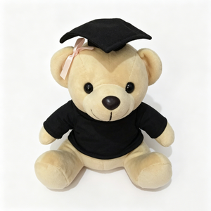 Oso de peluche personalizado para graduación, oso de peluche graduado, oso de peluche con birrete de graduación, juguete de peluche de oso de graduación - Product Image 1