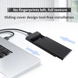 2,5 Zoll USB 3.0 zu SATA Festplatten-Hülle externe Festplattenhülle mit SATA für 2,5 Zoll SSD und HDD