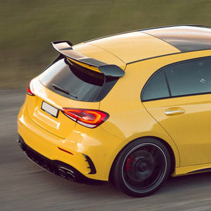 Mercedes-Benz <b>Rear</b> <b>Spoiler</b> Wing Shaped Piano Black ABS Trunk Mount for A-Class W177 AMG - Product Image 3